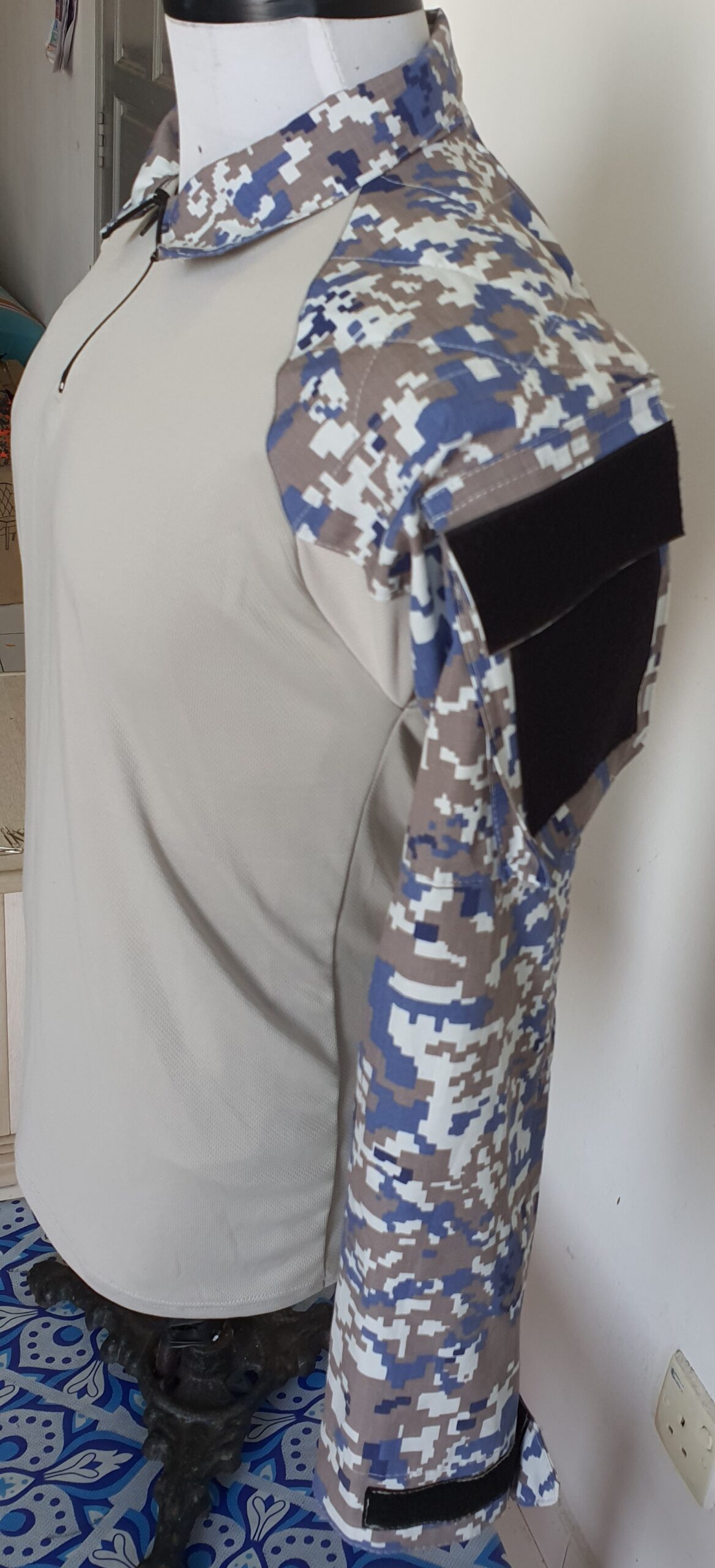 Camo Tactical T Shirt Men Long Sleeve T-Shirt Military Shirt