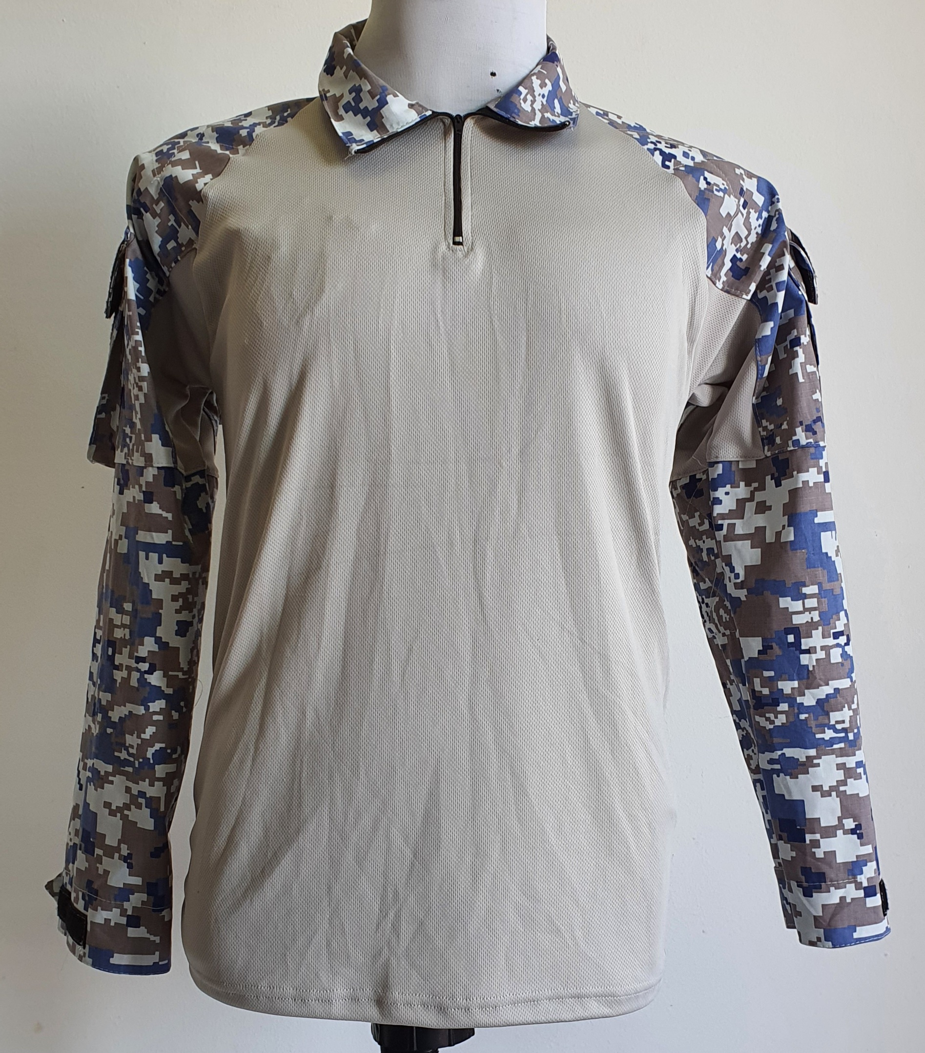 Camo Tactical T Shirt Men Long Sleeve T-Shirt Military Shirt